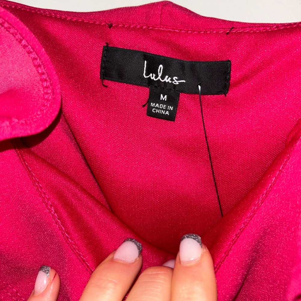 Pink Ruffle Two Piece Skirt Set - Picture 9 of 11